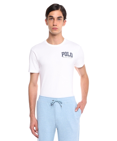 Custom slim fit logo jersey t-shirt