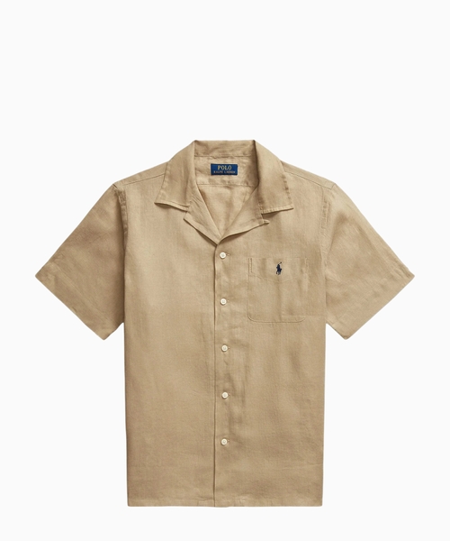 Linen short sleeve shirt