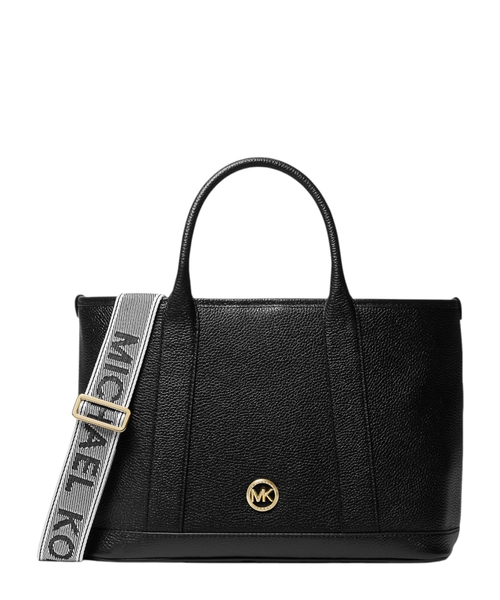 Luisa medium pebbled leather tote bag