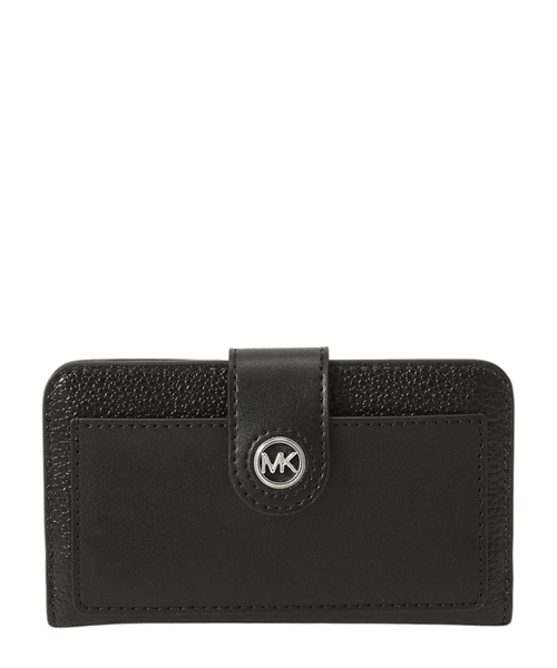 Loqolu dəri portmone