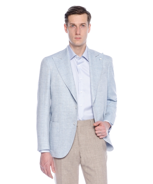 Пиджак прямого кроя