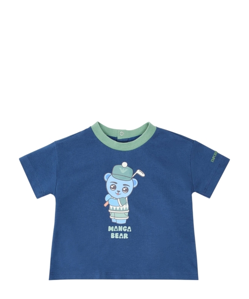 Manga Bear Crew printed T-shirt