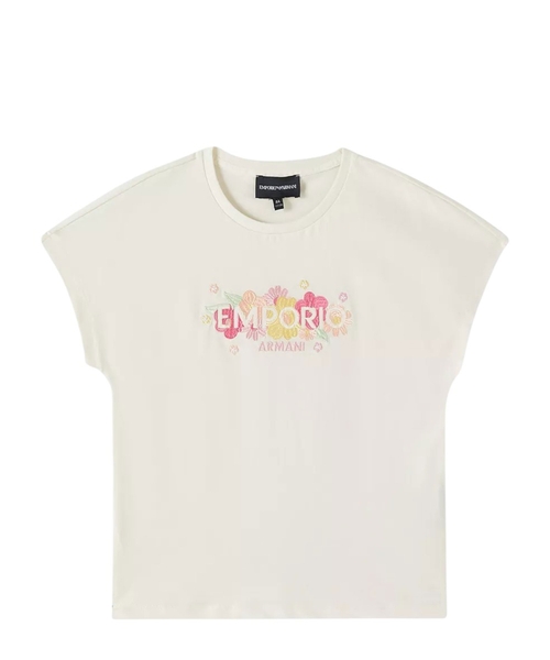 Floral logo T-shirt