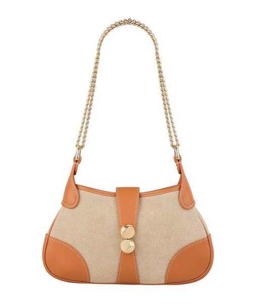 Janet canvas and leather bag