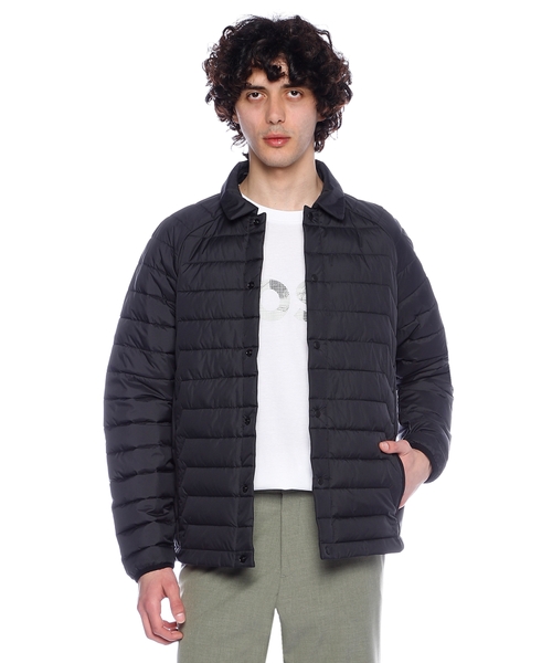 Water-repellent jacket with lightweight insulation