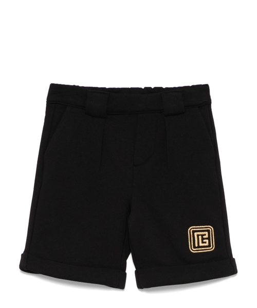 Shorts with logo embroidery