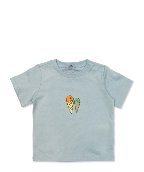 Хлопковая футболка с принтом