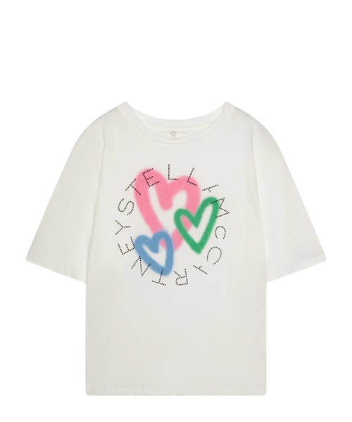 Printli pambıq T-shirt