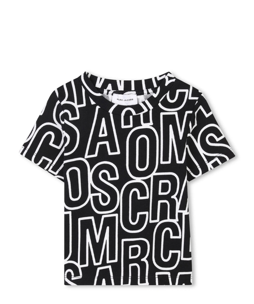 T-shirt with monogram print