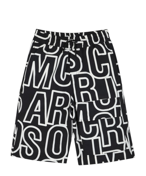 Shorts with logo print