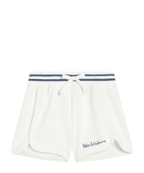 Logo embroidered shorts