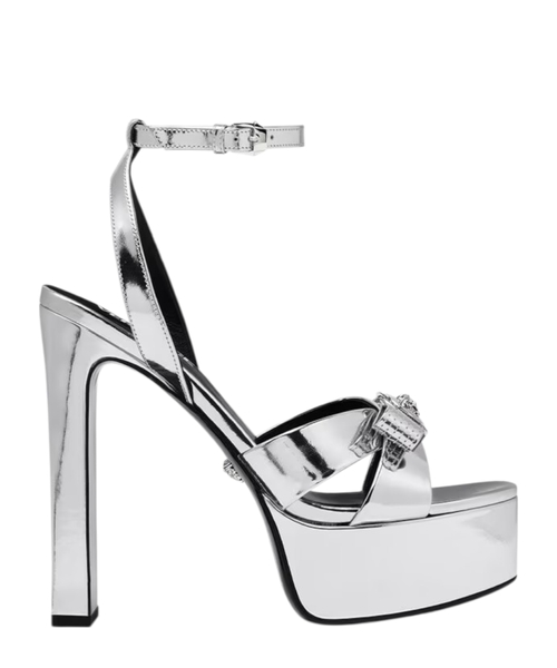 Лакированные босоножки Gianni с лентой