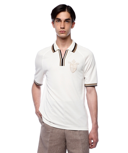 Straight fit polo shirt