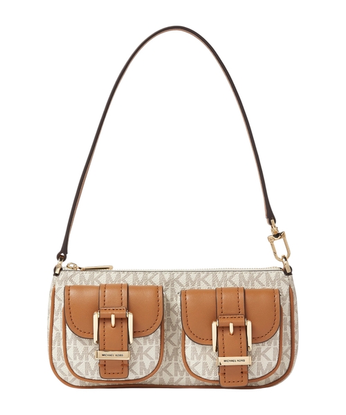Zoe small signature logo pochette