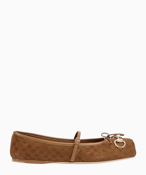 Horsebit ballet flat