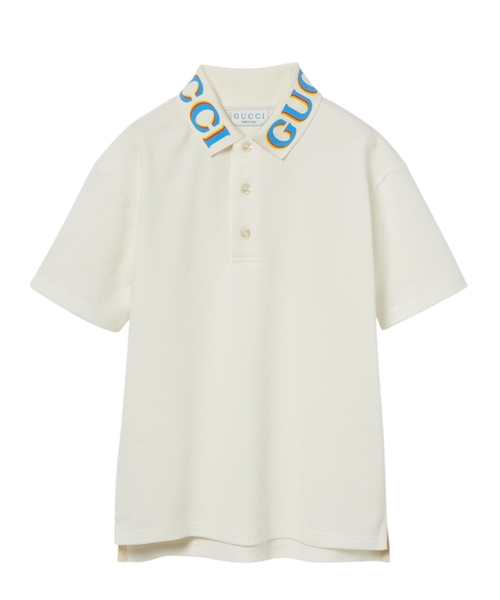 Printed polo shirt