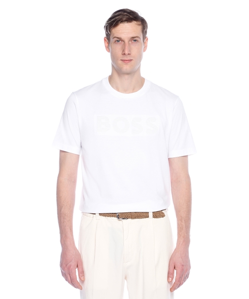 Cotton t-shirt with logo