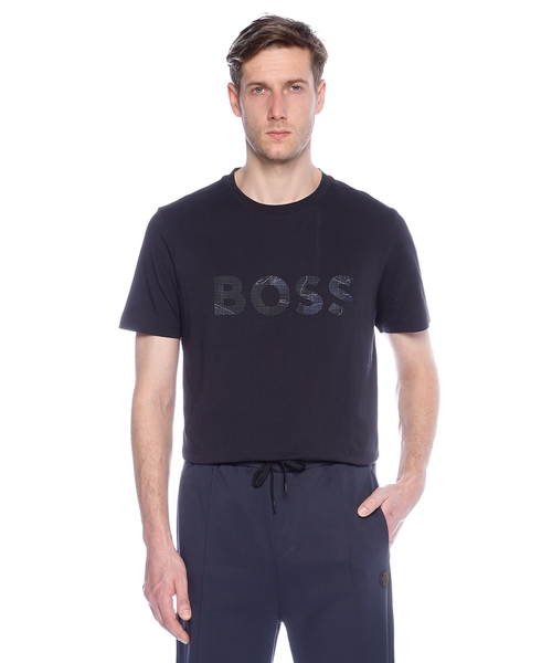 Loqolu pambıq jersey t-shirt