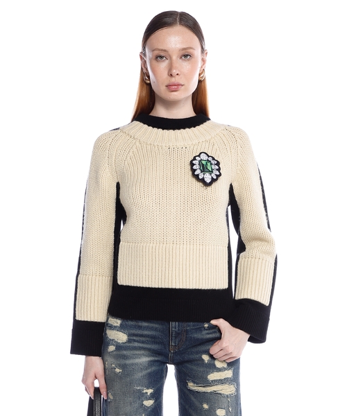Trompe L'oeil Knit Sweater | Emporium