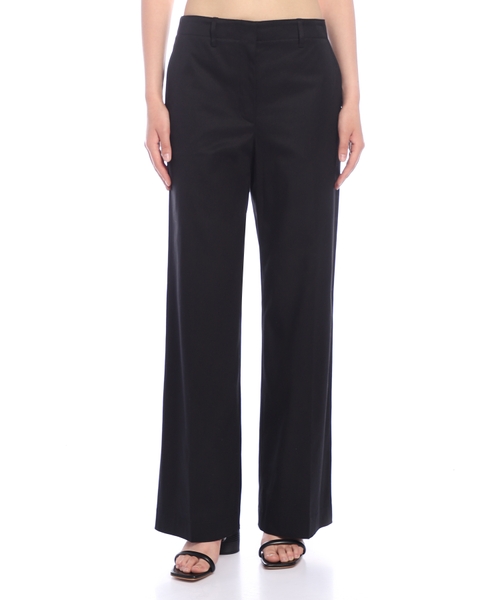 Düz biçimli pambıq şalvar