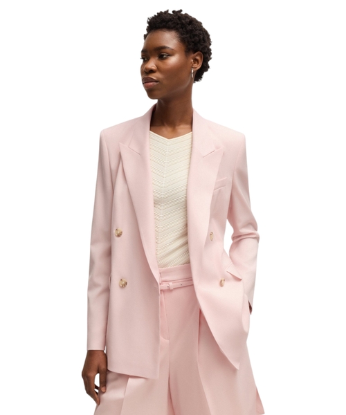 Regular-fit blazer in wool