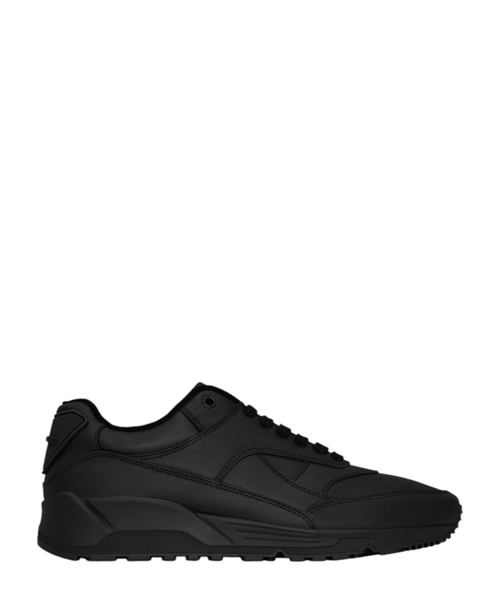 Bump sneakers in smooth leather