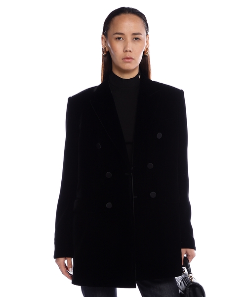 Məxmər blazer