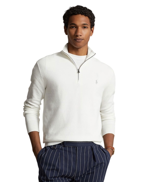 Polo Pony embroidered cotton sweater