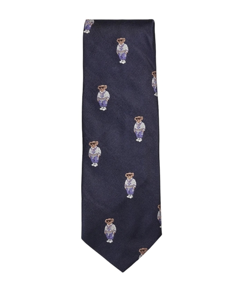 Шелковый галстук Polo Bear