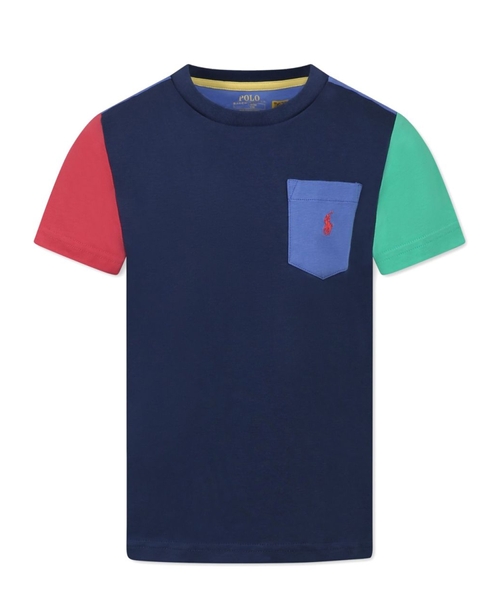 Loqo naxışlı pambıq T-shirt