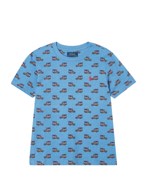 Хлопковая футболка с принтом