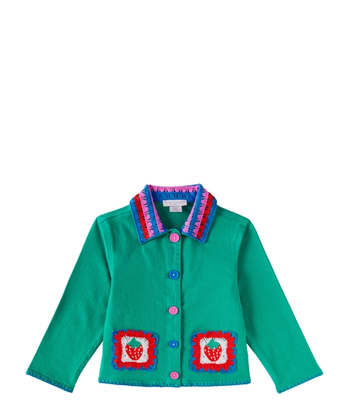 Printed cotton jacket