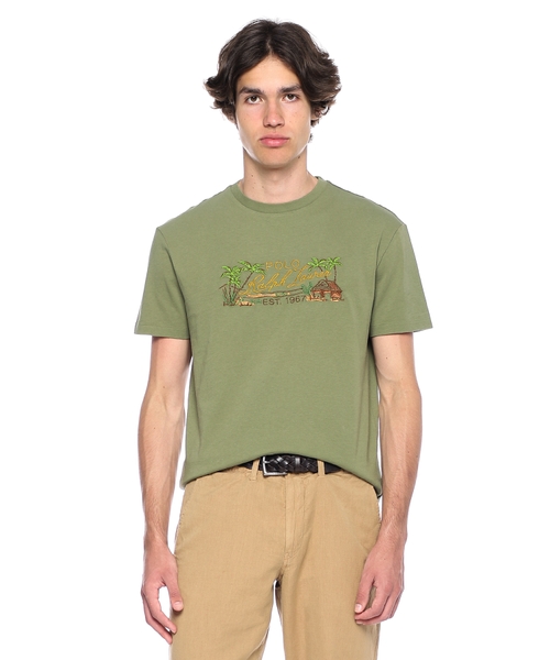 Loqo naxışlı T-shirt