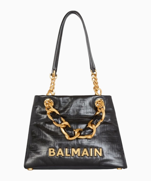 Small 1945 Soft tote bag in crackled calfskin
