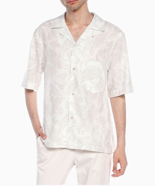 Paisley-print shirt