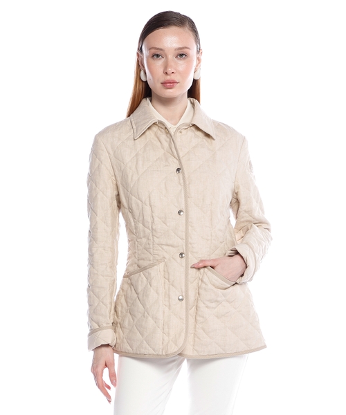 Куртка с классическим воротником