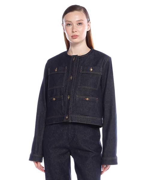 MONCLER TENCIN デニムジャケット 2号 MONCLER TENCIN デニムジャケット 2号 Denim Blue Tencin Denim Jacket