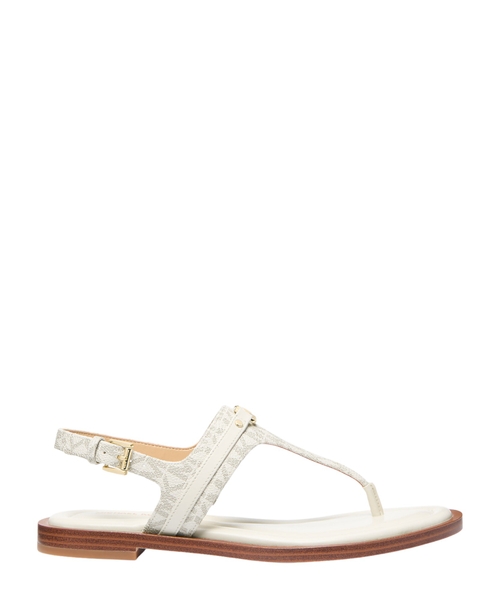 Mandy sandal with logo