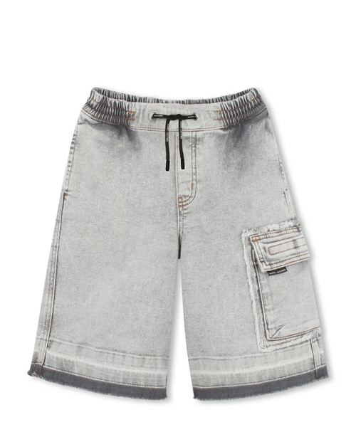 Bermuda denim shorts