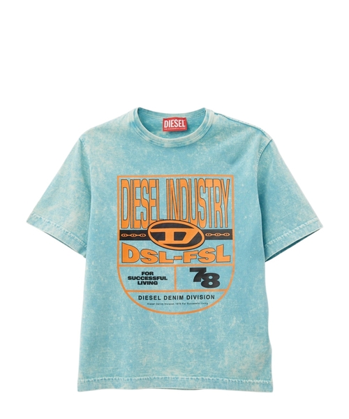 Хлопковая футболка с принтом