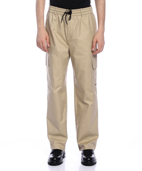 Cargo pants with logo
