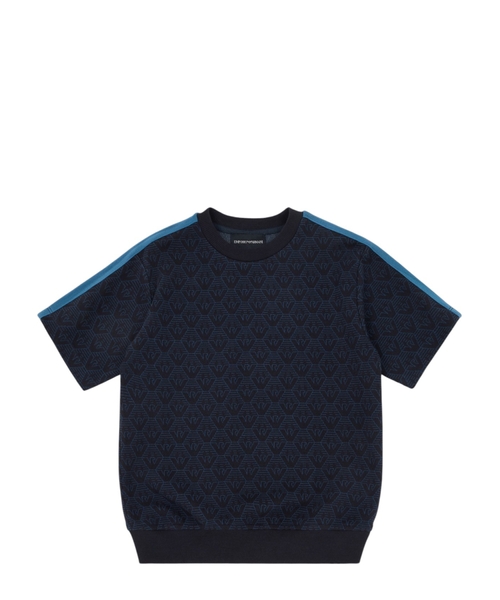 ASV jersey T-shirt with all-over eagle