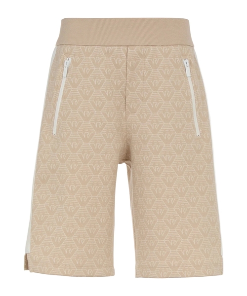 Jacquard jersey bermuda shorts