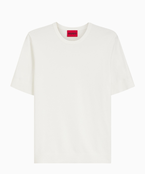 Dar biçimli qısaqol T-shirt