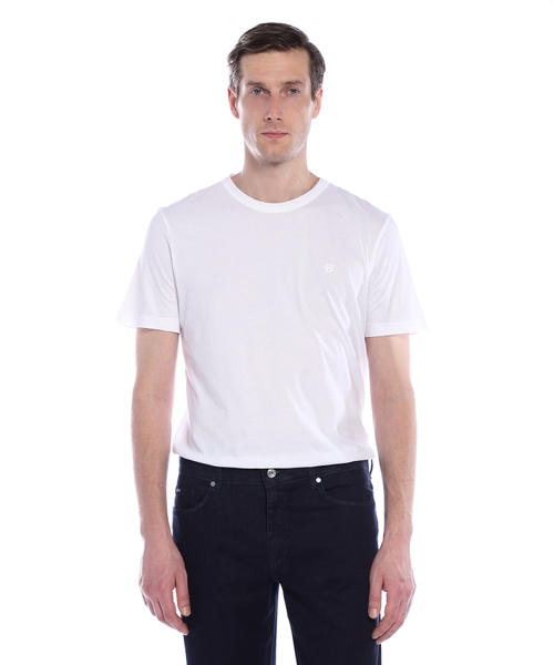 Cotton polo shirt with logo