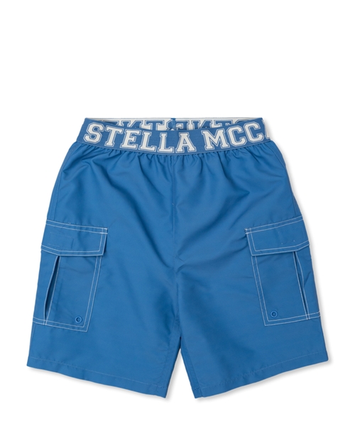 Swim shorts with logo
