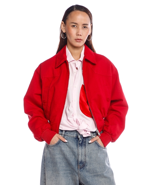 Куртка на молнии с деталью логотипа