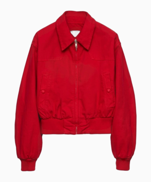 Zip-up jacket with logo detail