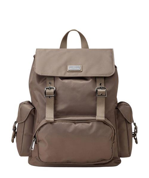 Backpack with buckles