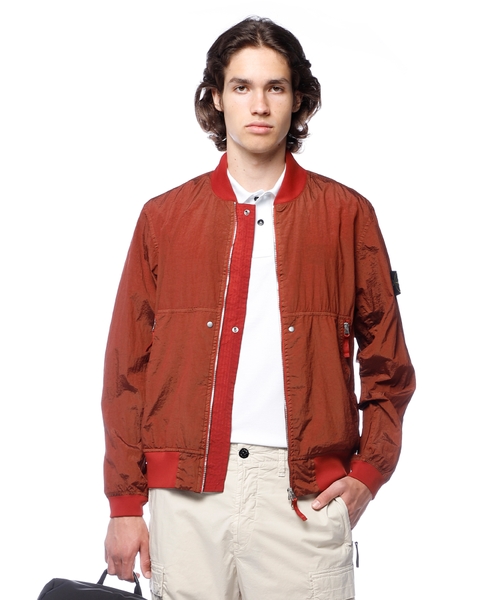 Nylon Metal Watro-TC ECONYL® bomber jacket